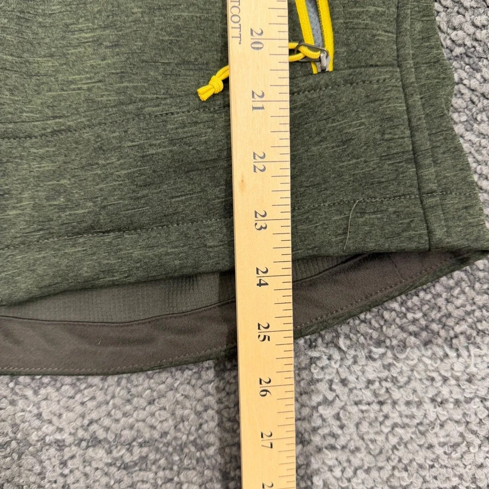 The North Face Full Zip Canyonwall Jacket Mens Medium Olive Green Yellow